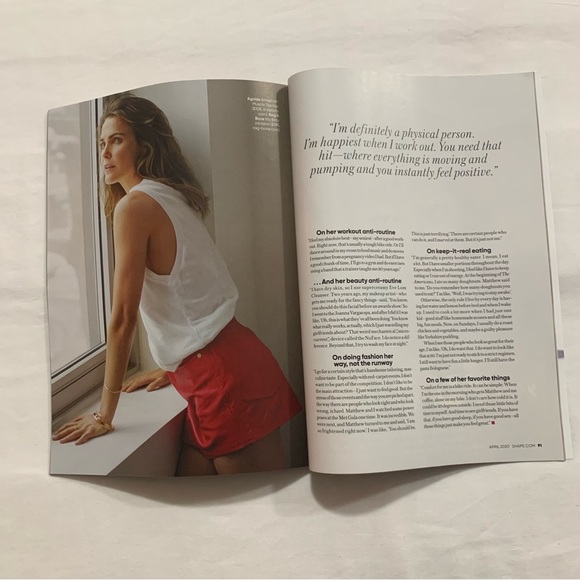 Shape Keri Russell “Her Blueprint for Everyday Joy” Issue April 2020 Magazine - Picture 5 of 6